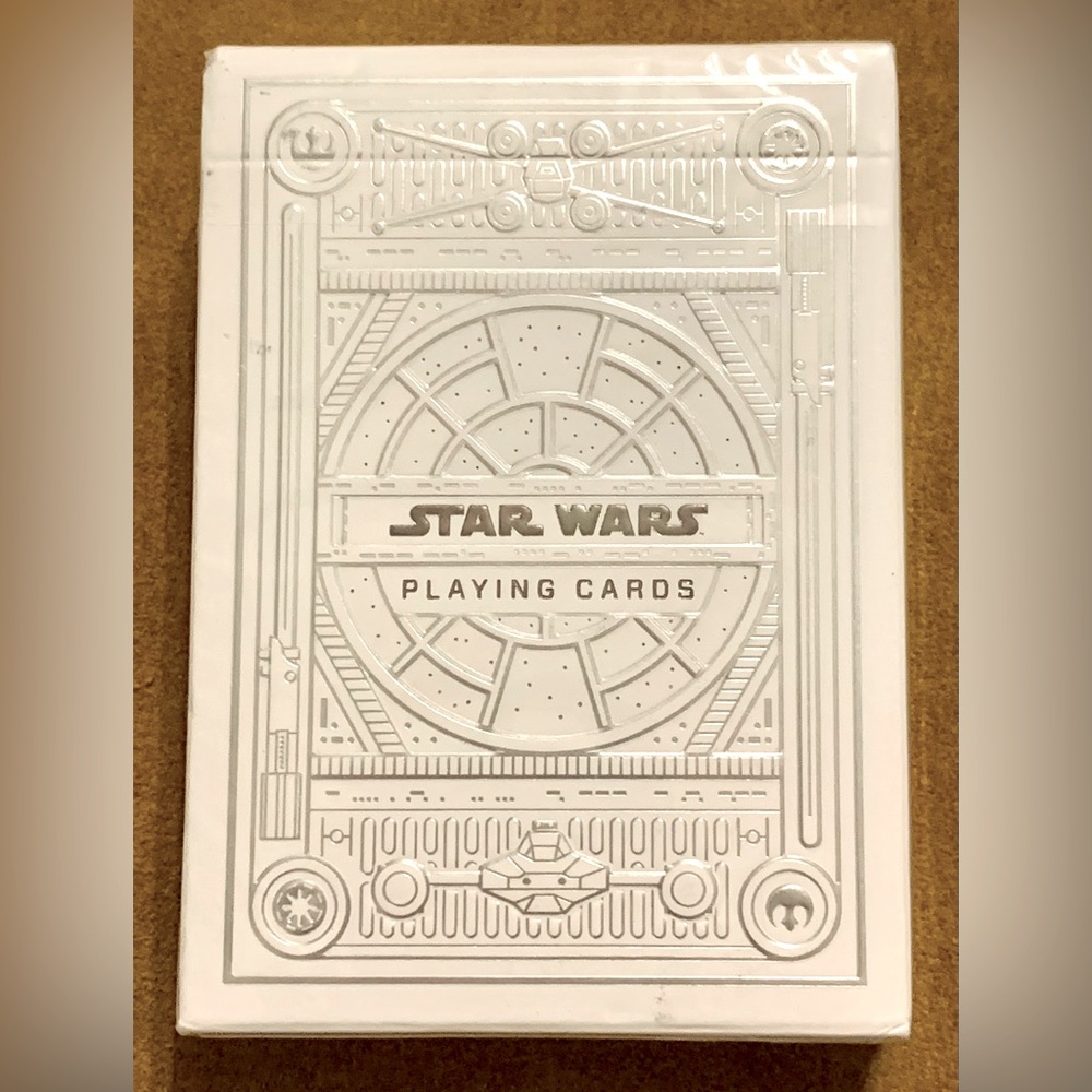 Star Wars Light White Edition Theory 11 Premium Playing Cards